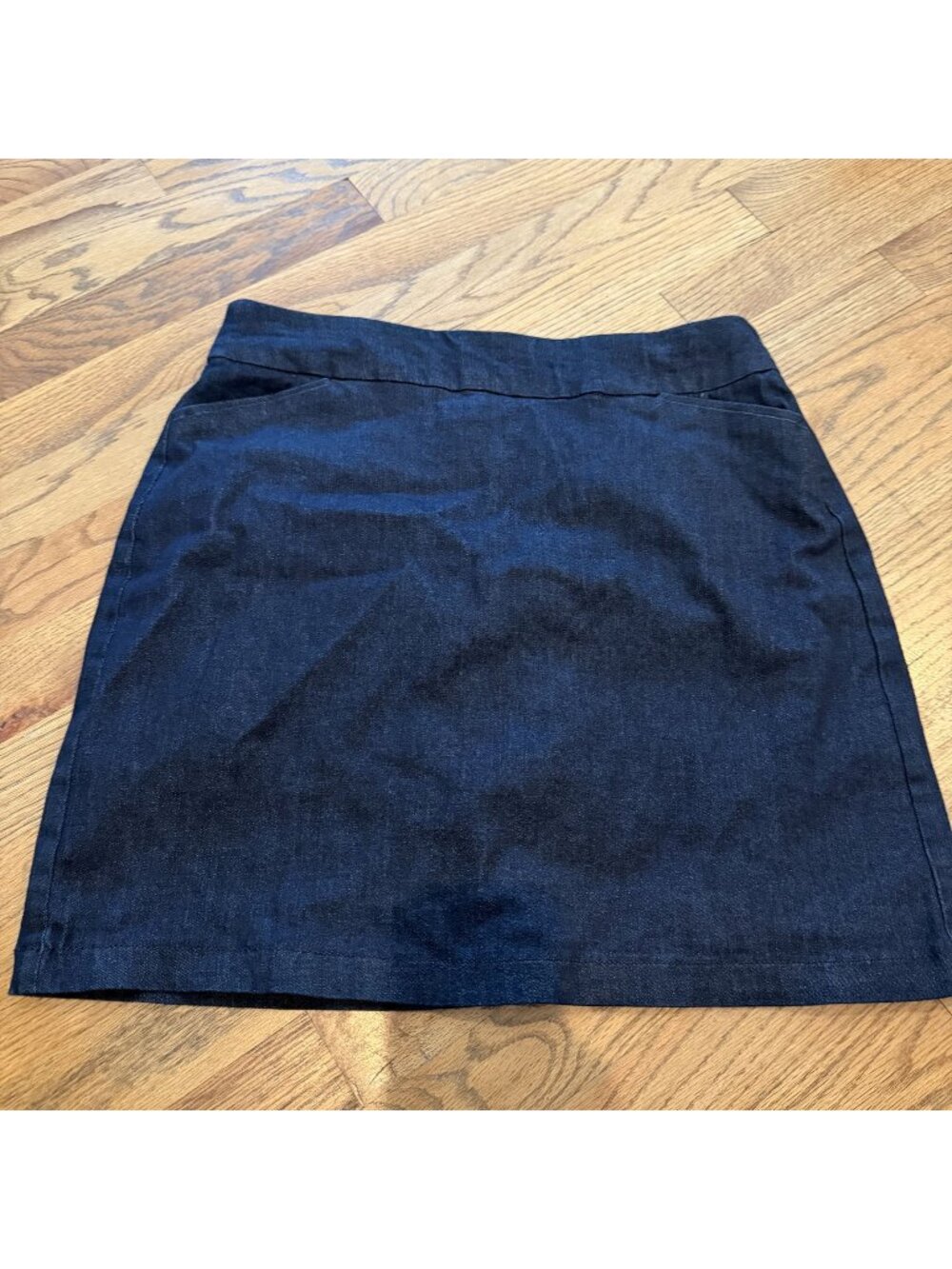 Croft & Barrow Womens Size 6 Denim Skort New